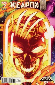 Cover of Variant Chris Stevens Cosmic Ghost Rider VS Cover