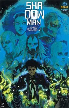 Cover of Megan Hutchison Brave New World Comics Variant
