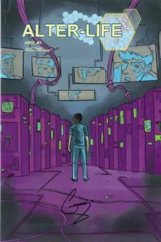 Cover of Cover B Kickstarter variant cover (signed)