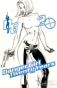 Cover of J. Scott Campbell Incentive Lineart Variant (1:5)