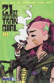 Cover of Jim Mahfood Comic Block Variant Cover