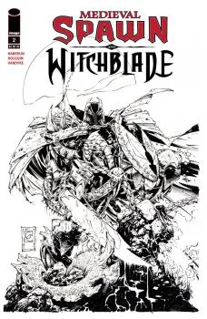 Cover of Variant Greg Capullo Black & White Cover