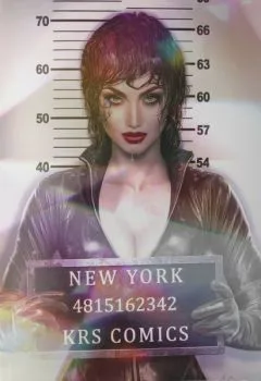 Cover of Cover I Natali Sanders NYCC 2022 Adam Hughes Homage Foil