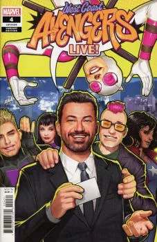 Cover of David Nakayama Jimmy Kimmel Variant