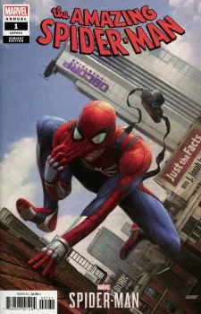 Cover of Cover C Cover C Incentive Dennis Chan Marvels Spider-Man Video Game Variant Cover