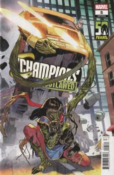 Cover of Cover B Sara Pichelli Ms Marvel-Thing Variant