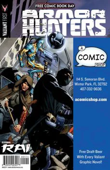 Cover of A Comic Shop Variant Cover