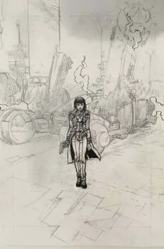 Cover of Variant Paul Pope Black & White Cover