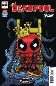 Cover of Cover B Funko King Deadpool - Previews Exclusive