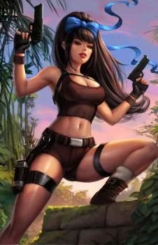 Cover of Cover I Cosplay Tomb Raider Virgin Cover - Ltd to 100