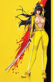 Cover of Cover O Kill Bill Homage By Leirix Topless Virgin Variant Lmtd. To 60