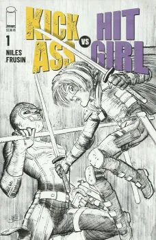 Cover of Variant John Romita Jr Black & White Cover