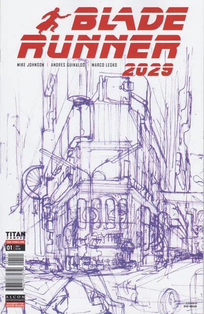 Cover of Variant Syd Mead Cover
