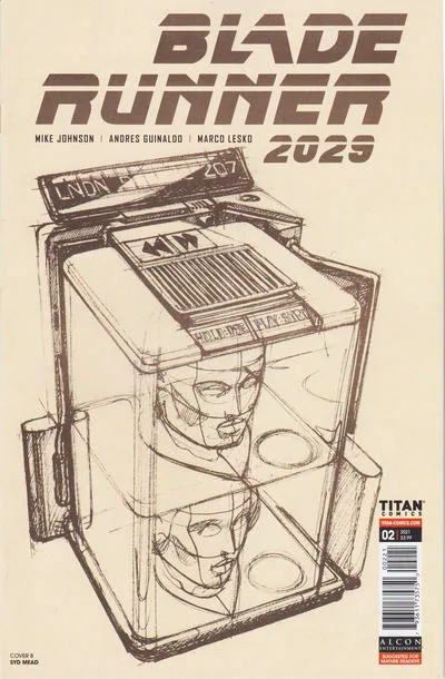 Cover of Variant Syd Mead Cover