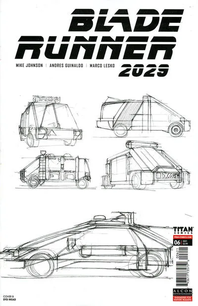 Cover of Variant Syd Mead Cover