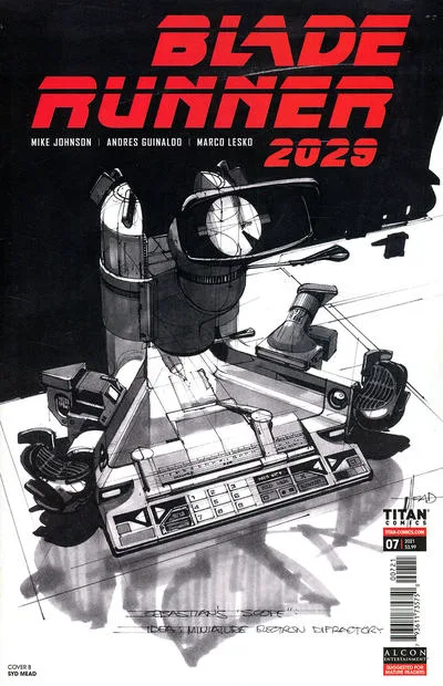 Cover of Variant Syd Mead Cover