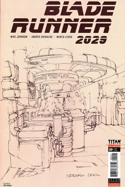Cover of Variant Syd Mead Cover