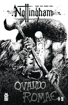 Cover of Shane Connery Volk B&W Variant