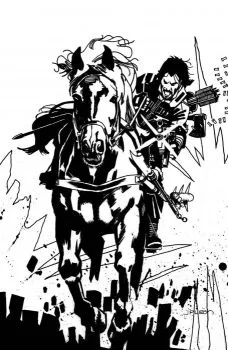 Cover of John Paul Leon Incentive B&W Variant (1:250)