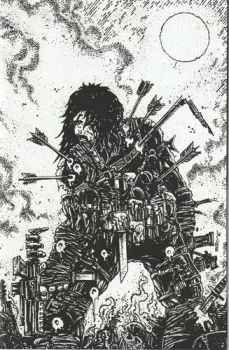 Cover of Kevin Eastman Incentive B&W Variant (1:100)