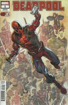Cover of Rob Liefeld Deadpool 30th Anniversary Variant