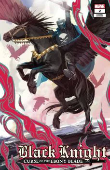 Cover of Cover B Incentive Stephanie Hans Legend Of The Black Knight Variant Cover