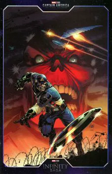 Cover of Cover E Adam Kubert Captain America The First Avenger Infinity Saga Variant