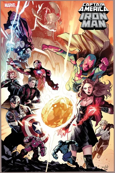 Cover of Cover C Valerio Schiti Infinity Saga Phase 2 Cover