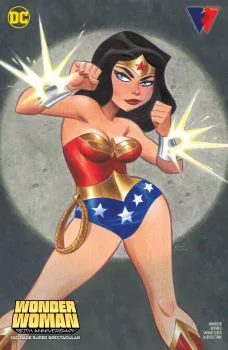 Cover of Cover D Variant Bruce Timm Animation Inspired Cover
