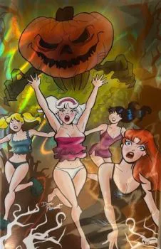 Cover of Cover J Dan Parent Exclusive Pumpkin Ghoul Lava Foil (Ltd. 5)