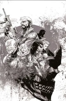 Cover of Marco Checchetto Virgin B&W Variant