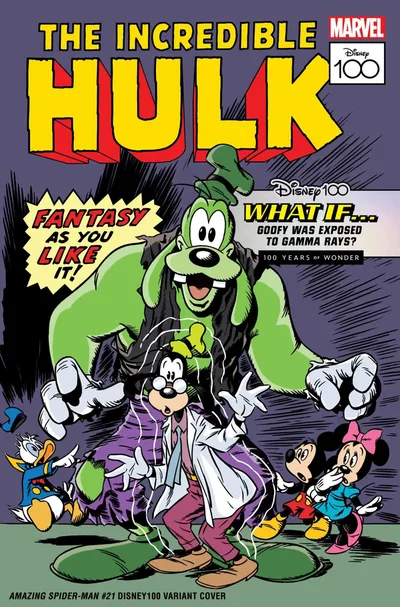 Cover of Vitale Mangiatordi Disney100 Variant
