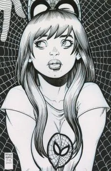 Cover of Art Adams Exclusive B&W Variant