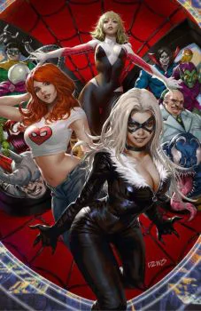 Cover of Derrick Chew Fan Expo Dallas Exclusive Villains Virgin Variant