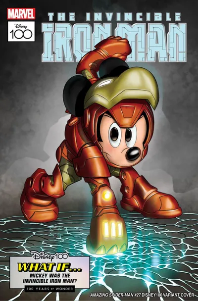 Cover of Claudio Sciarrone Disney100 Variant