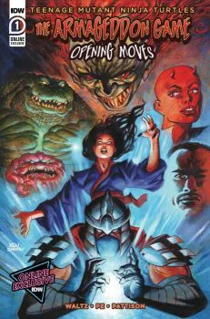 Cover of Cover C IDW Online Exclusive Ken Garing Retailer Exclusive Cover