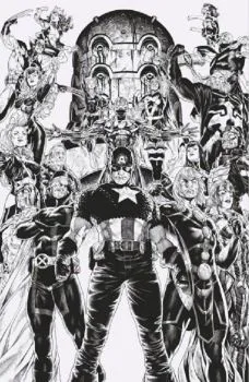 Cover of Mark Brooks Incentive B&W Variant (1:100)