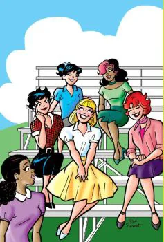 Cover of Cover C Great Wall of Comics - Girls Cover - LTD 200 with COA