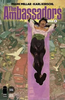 Cover of 2nd Printing Frank Quitely