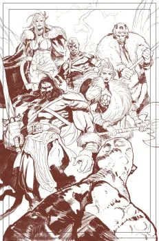Cover of Emanuele Gizzi Line Art Variant