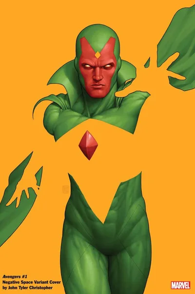 Cover of John Tyler Christopher Negative Space Variant