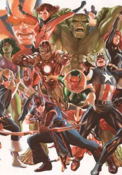 Cover of Alex Ross Virgin Connecting Variant