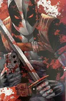 Cover of Rob Liefeld SDCC 2023 Blood-Stained Variant