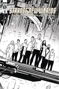 Cover of Angel Hernandez Incentive B&W Variant (1:10)