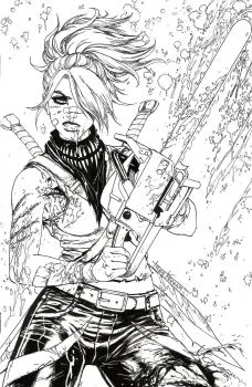 Cover of Tyler Kirkham SDCC Exclusive Sketch Variant