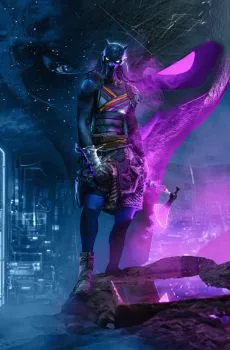 Cover of 2nd Printing BossLogic Virgin Variant