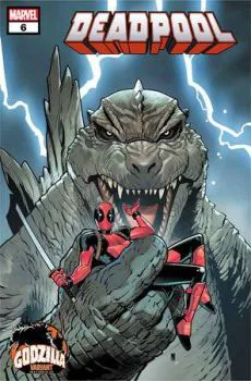 Cover of Paco Medina Godzilla Variant