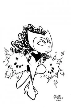 Cover of Skottie Young Incentive Big Marvels Sketch Virgin Variant (1:50)