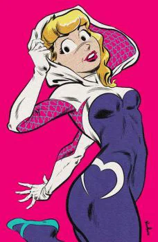 Cover of Cover E Nuno Pereria Exclusive Spider-Gwen Variant (Ltd. 250)
