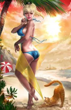 Cover of Cover C Josh Burns Exclusive Betty Sunset Variant (Ltd. 250)